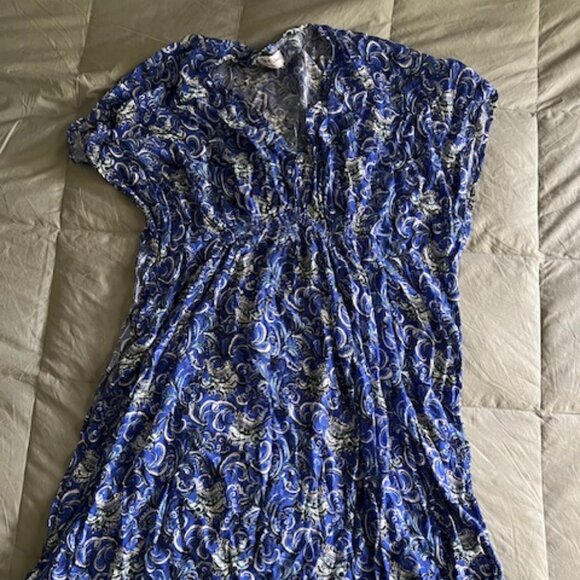 Rujuta Sheth Anthropologie Kaftan Dress - Picture 2 of 6